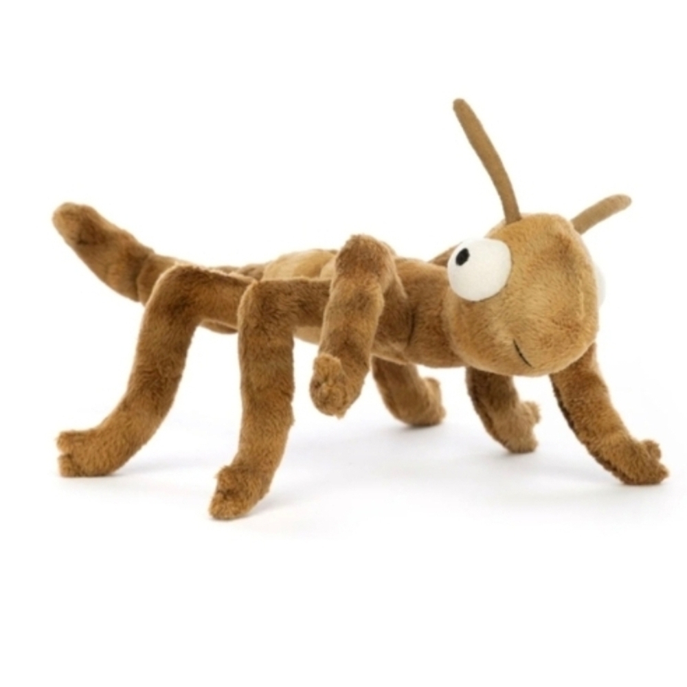 Jellycat Stanley Stick Insect 7.5x10.5x3.1" Soft and Plush BNWT Authentic
